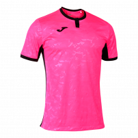 Волейбольная футболка мужская Joma TOLETUM II Светло-розовый/Черный